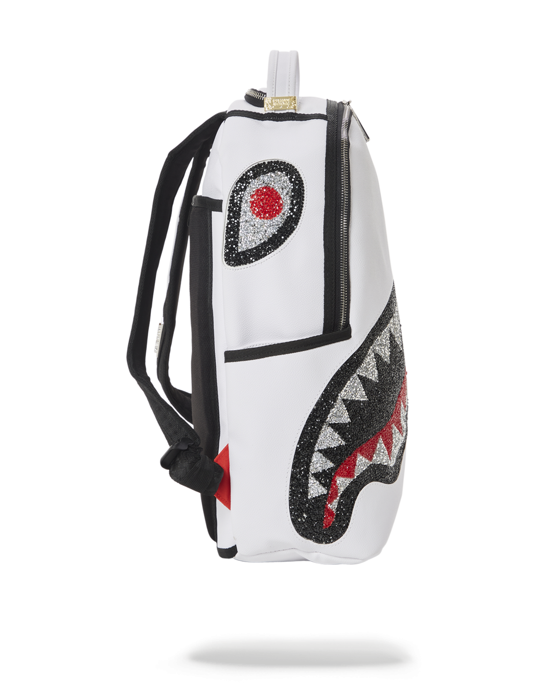 Sprayground Clearcut Dlx Backpack With Glitter Details In White