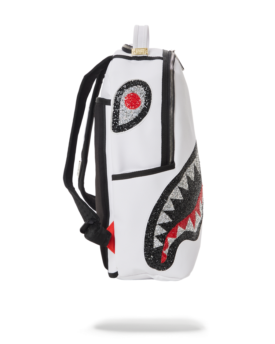 SPRAYGROUND® BACKPACK CLEARCUT DLX BACKPACK (WHITE)