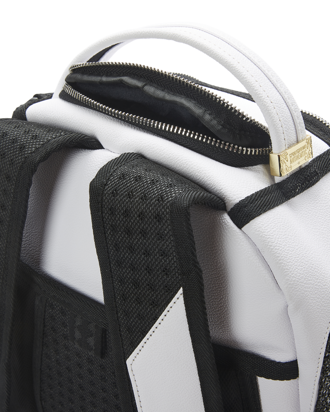 SPRAYGROUND® BACKPACK CLEARCUT DLX BACKPACK (WHITE)