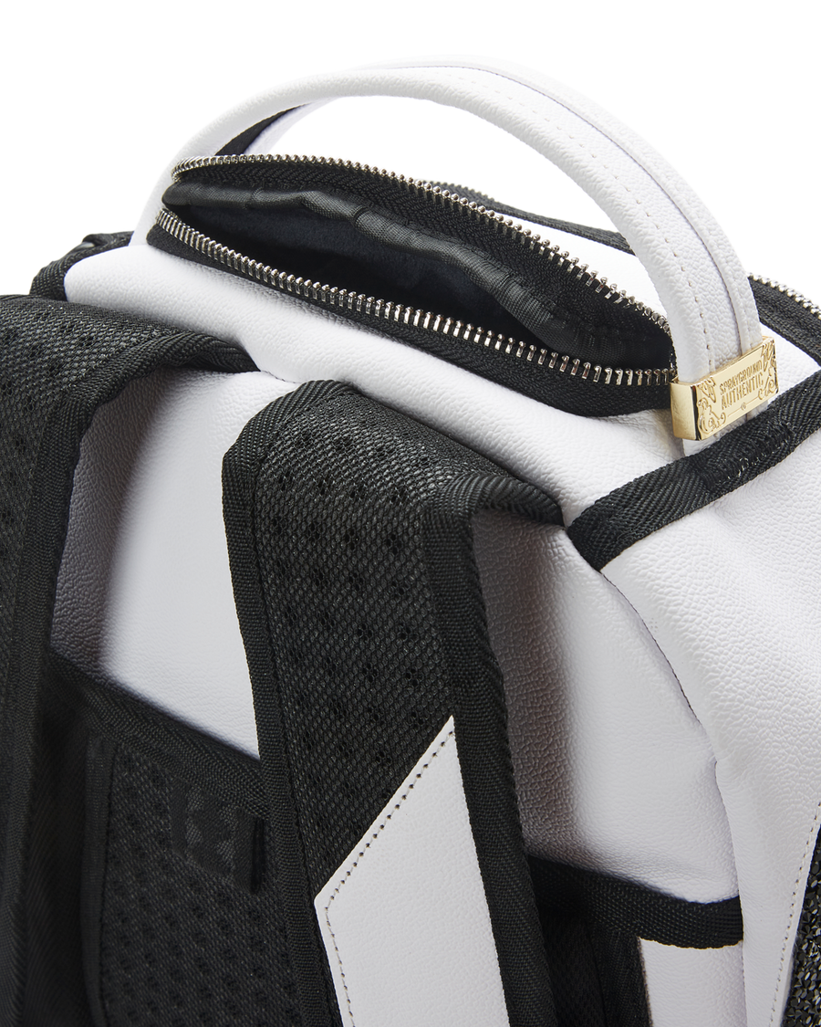 SPRAYGROUND® BACKPACK CLEARCUT DLX BACKPACK (WHITE)