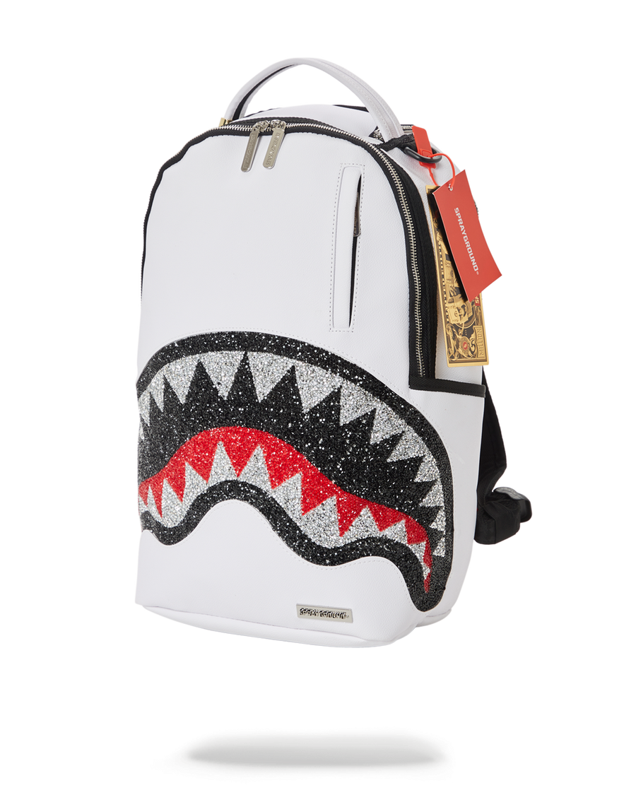 SPRAYGROUND® BACKPACK CLEARCUT DLX BACKPACK (WHITE)