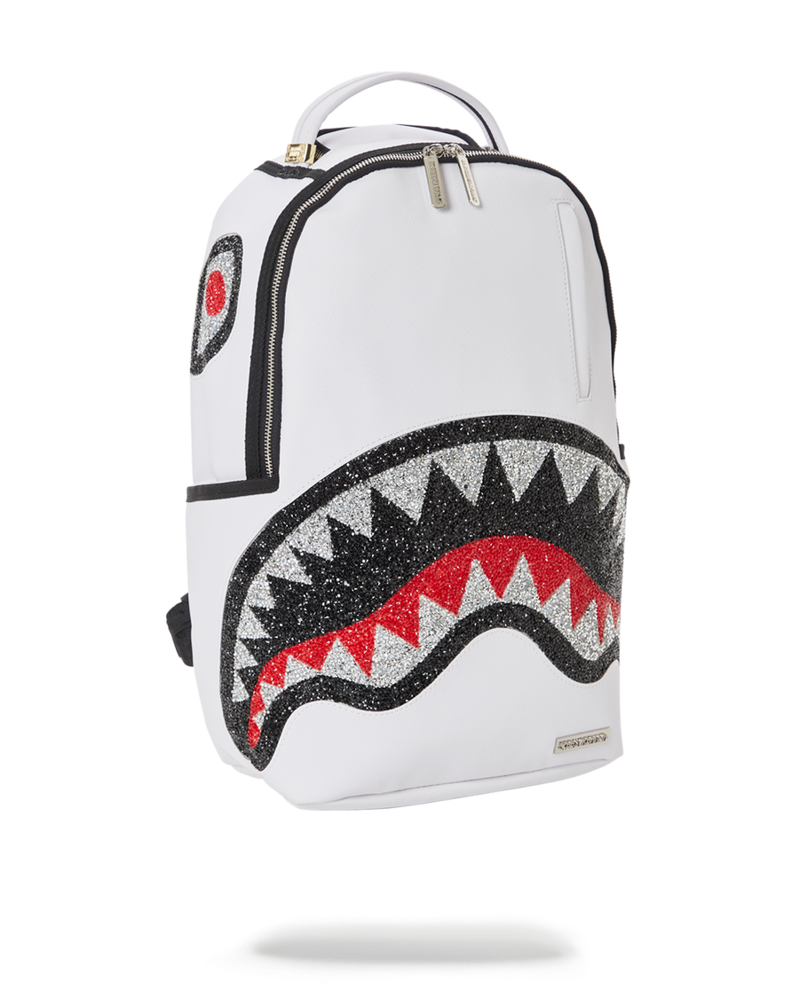 SPRAYGROUND® BACKPACK CLEARCUT DLX BACKPACK (WHITE)