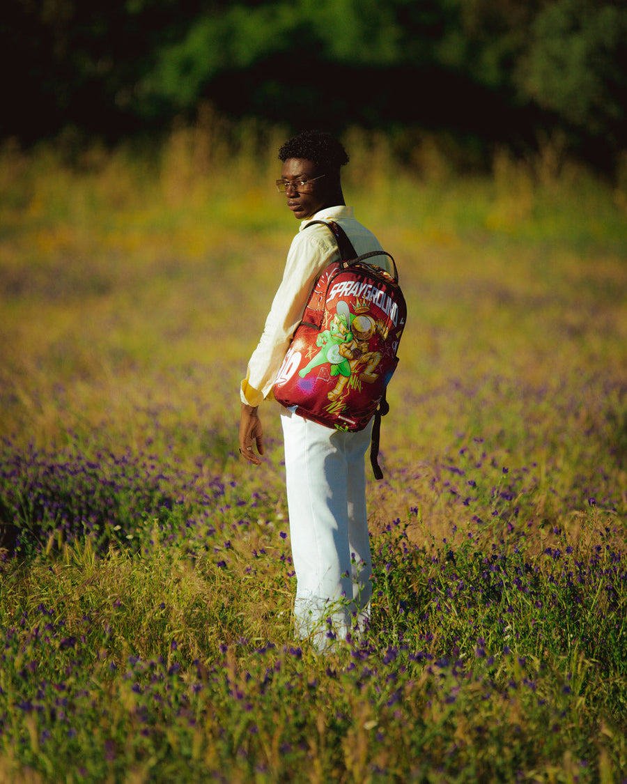 SPRAYGROUND® BACKPACK MONEY BEAR VS ASTROMANE (DLXR)