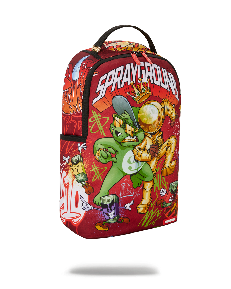SPRAYGROUND® BACKPACK MONEY BEAR VS ASTROMANE (DLXR)