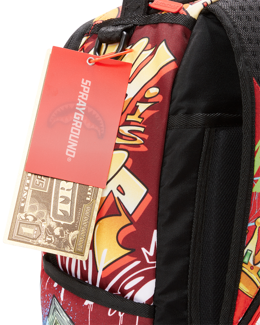 SPRAYGROUND® BACKPACK MONEY BEAR VS ASTROMANE (DLXR)