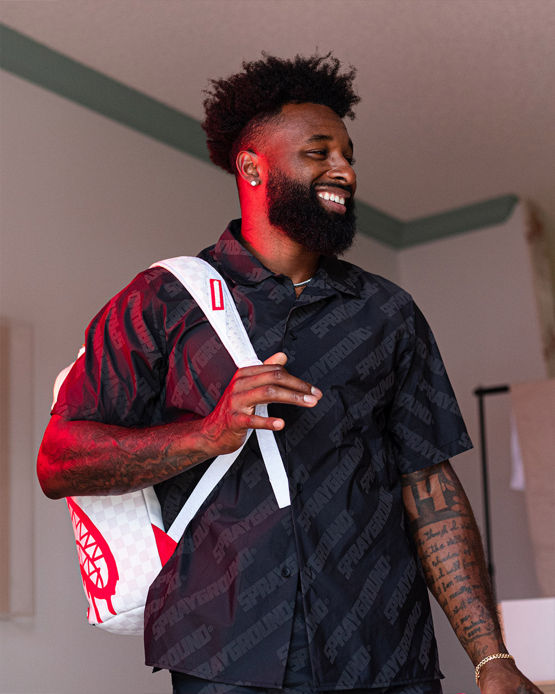 SPRAYGROUND® BACKPACK JARVIS LANDRY WYNWOOD BACKPACK (DLXV)