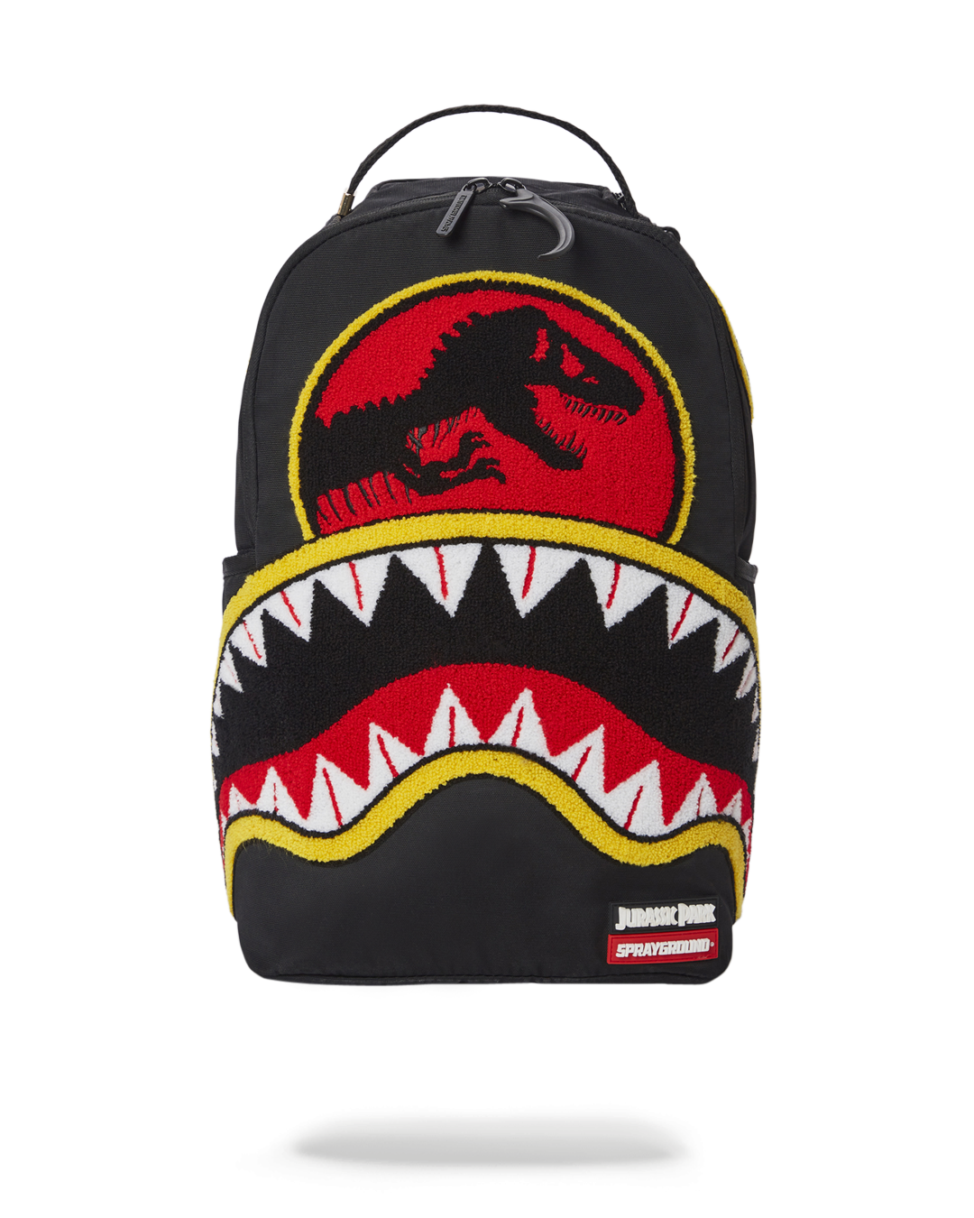 SPRAYGROUND® BACKPACK JURASSIC PARK SHARK "CHENILLE SHARK" BACKPACK (DLXR)