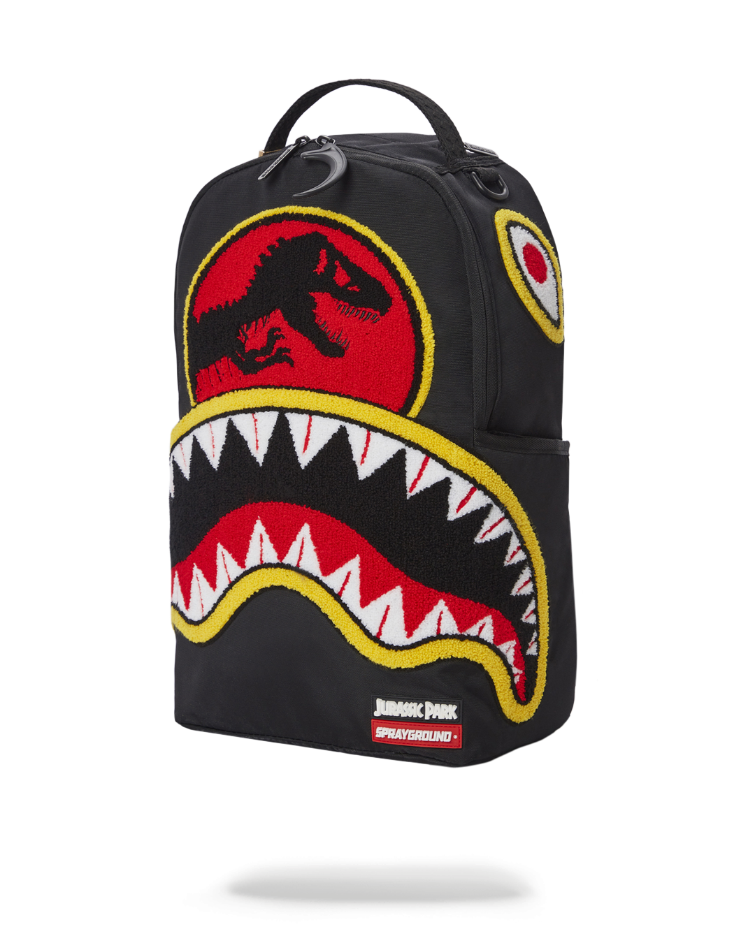 SPRAYGROUND® BACKPACK JURASSIC PARK SHARK "CHENILLE SHARK" BACKPACK (DLXR)