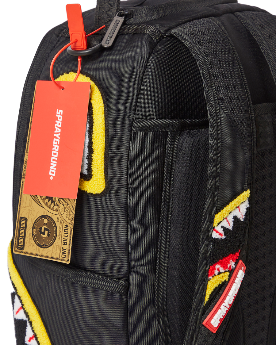 SPRAYGROUND® BACKPACK JURASSIC PARK SHARK "CHENILLE SHARK" BACKPACK (DLXR)