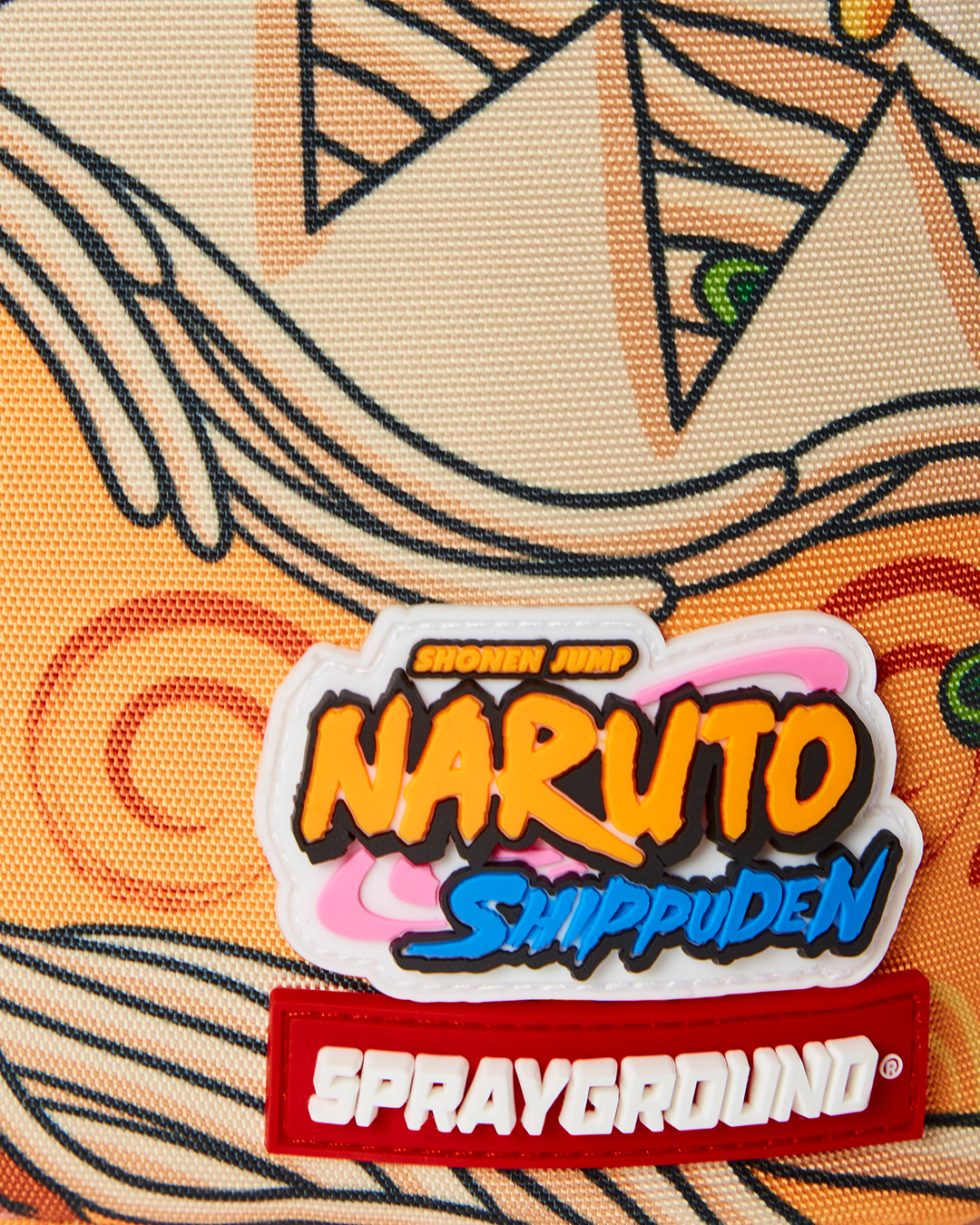 Sprayground x Naruto Shippuden Breakout Shark Orange Backpack