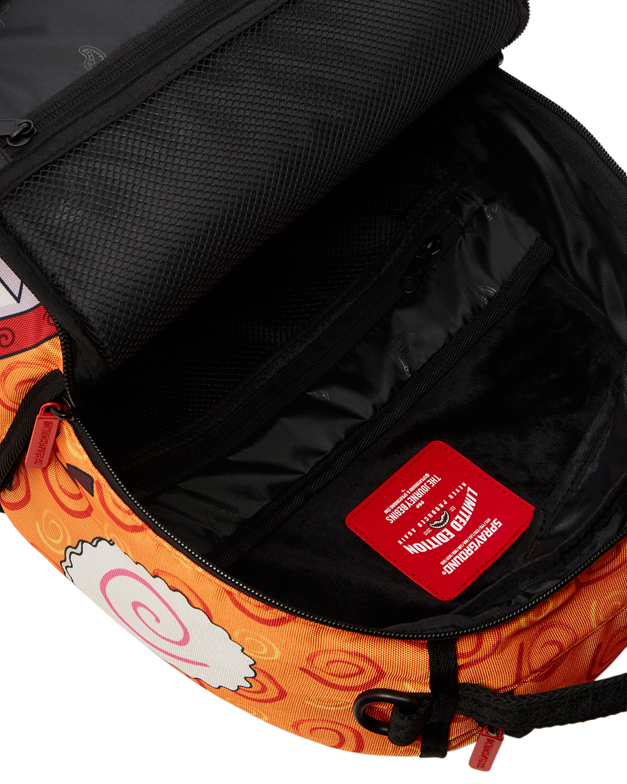 Sprayground x Naruto Shippuden Breakout Shark Orange Backpack