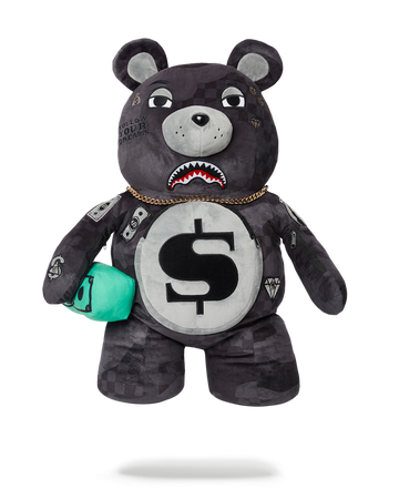 SPRAYGROUND® BACKPACK 3AM NEVER SLEEP MONEYBEAR TEDDYBEAR BACKPACK