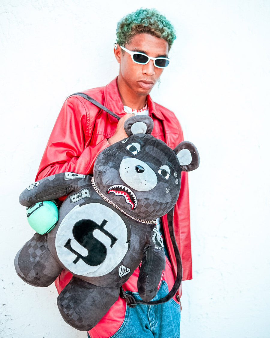 SPRAYGROUND® BACKPACK 3AM NEVER SLEEP MONEYBEAR TEDDYBEAR BACKPACK