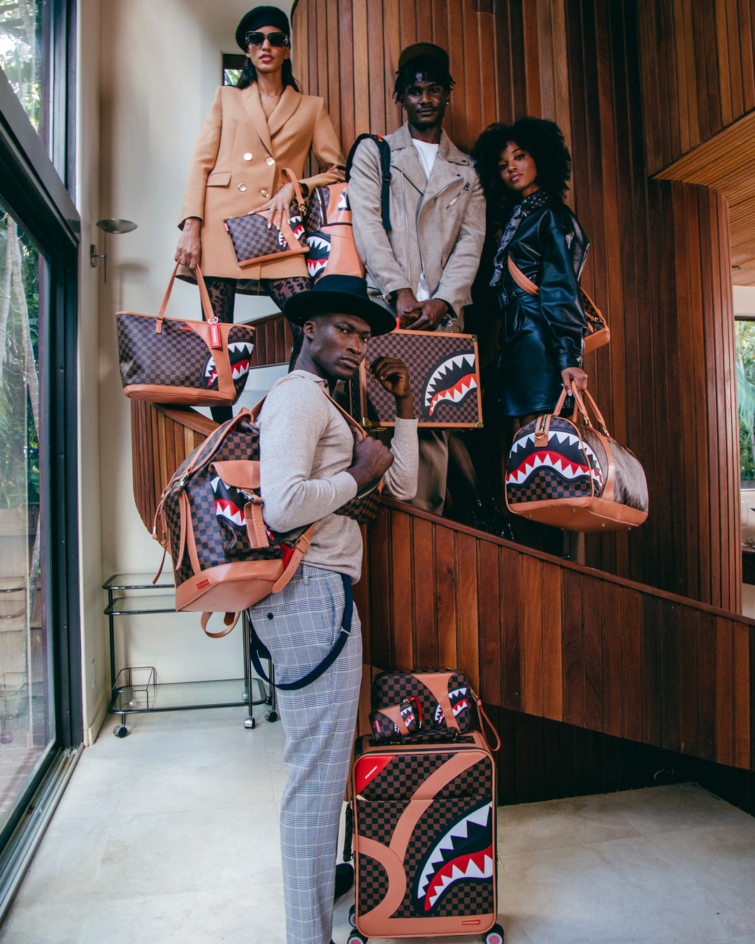 Sprayground henny air to the throne backpack Clearance