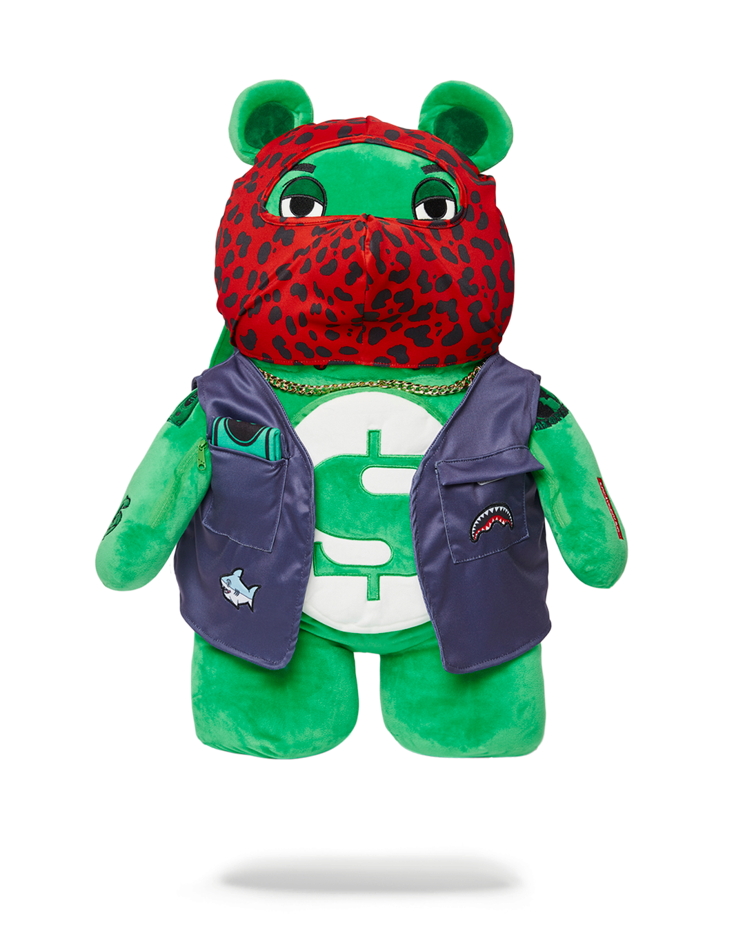 SPRAYGROUND® BACKPACK SKI MASK THE BEAR - MONEYBEAR TEDDYBEAR BACKPACK