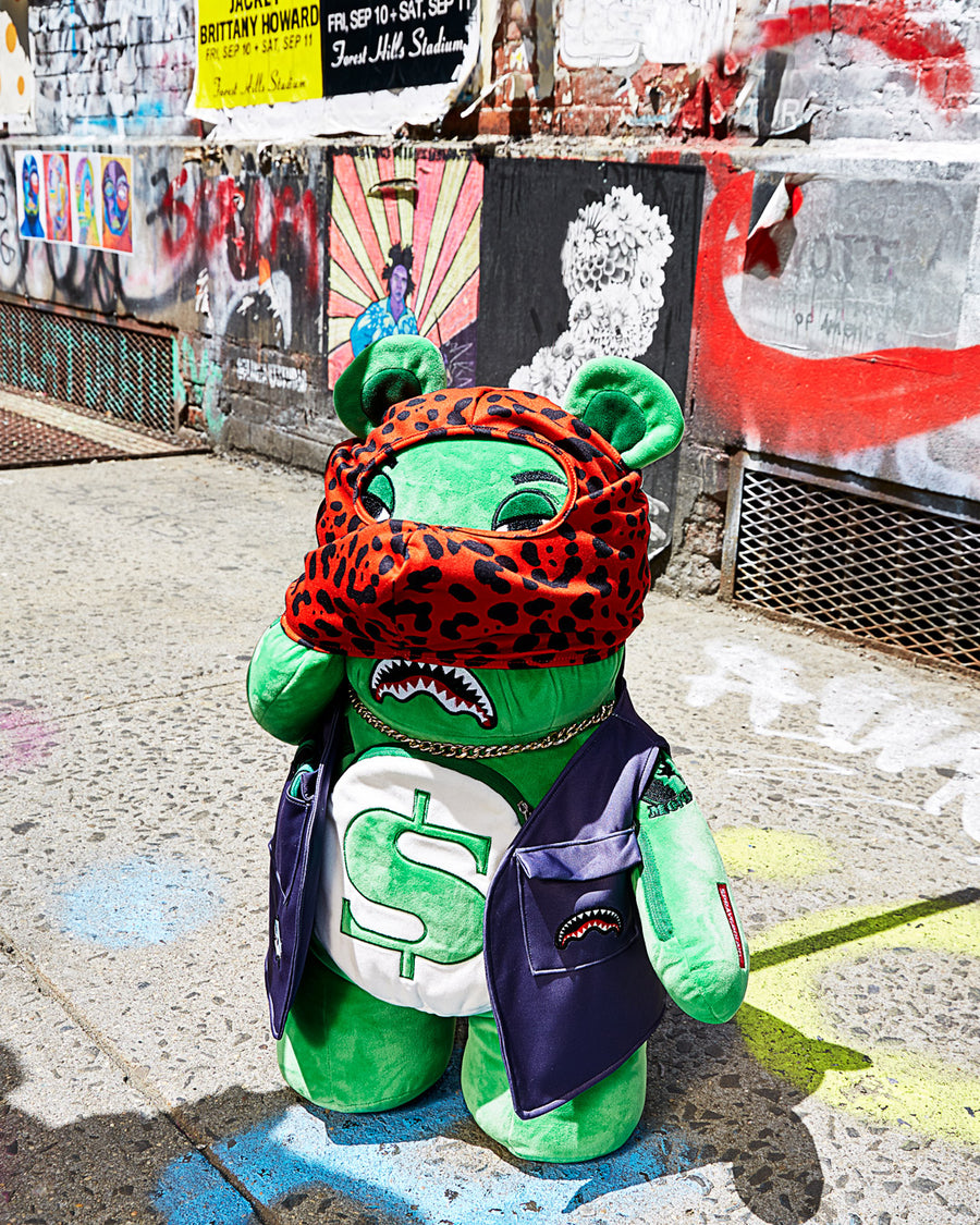 SPRAYGROUND® BACKPACK SKI MASK THE BEAR - MONEYBEAR TEDDYBEAR BACKPACK