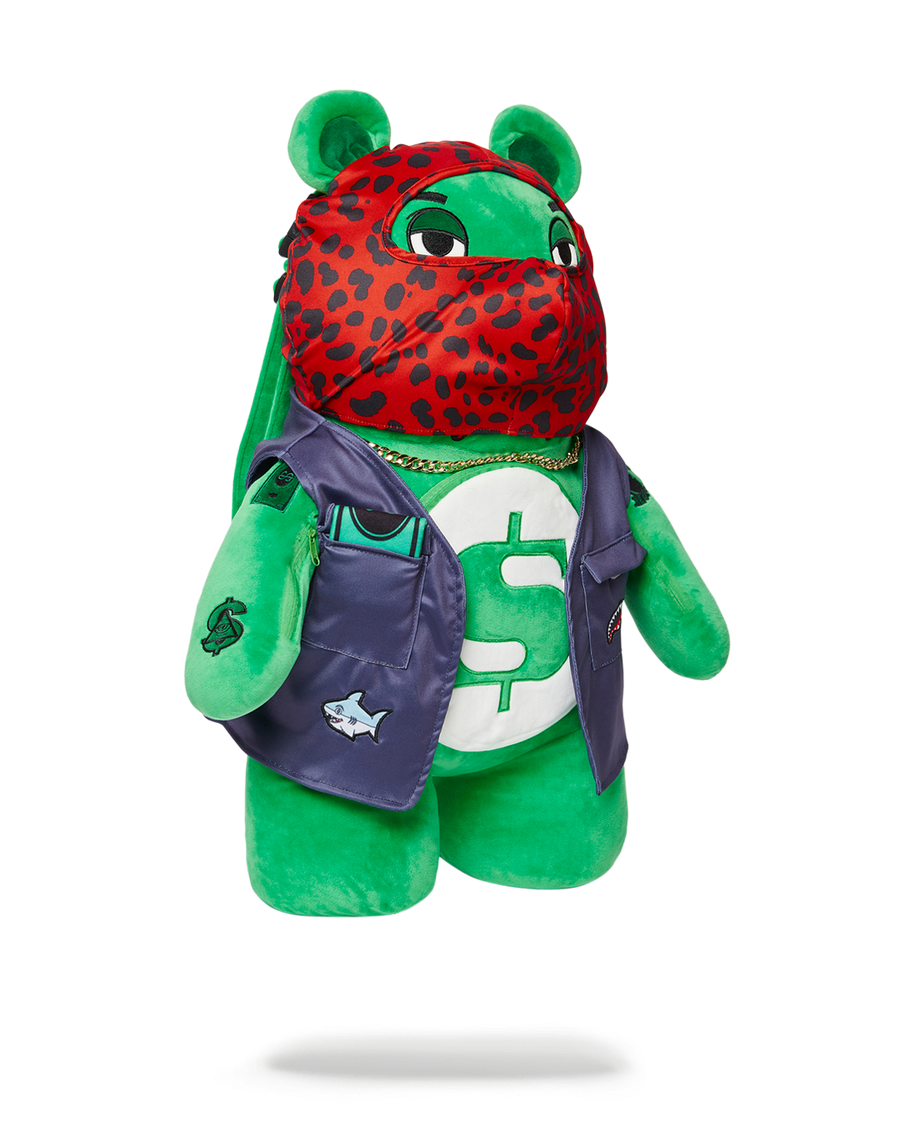 SPRAYGROUND® BACKPACK SKI MASK THE BEAR - MONEYBEAR TEDDYBEAR BACKPACK