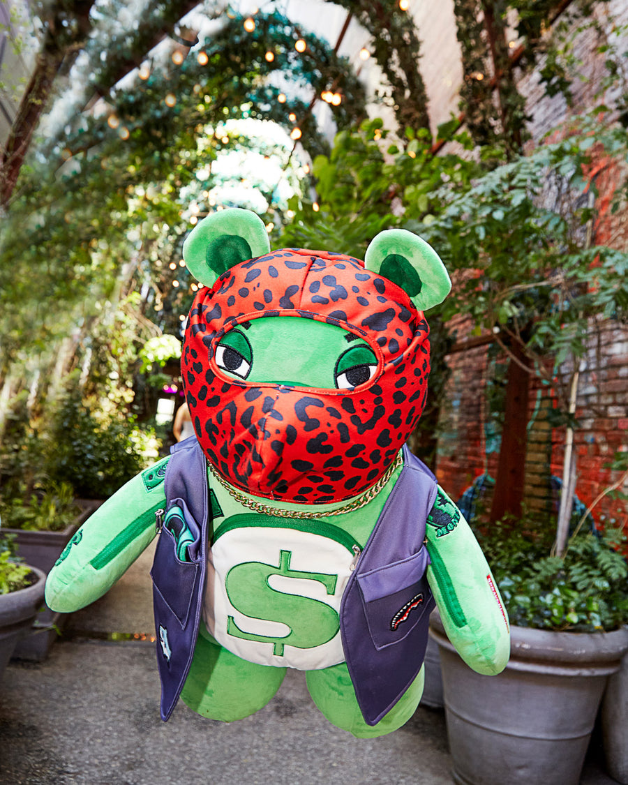 SPRAYGROUND® BACKPACK SKI MASK THE BEAR - MONEYBEAR TEDDYBEAR BACKPACK