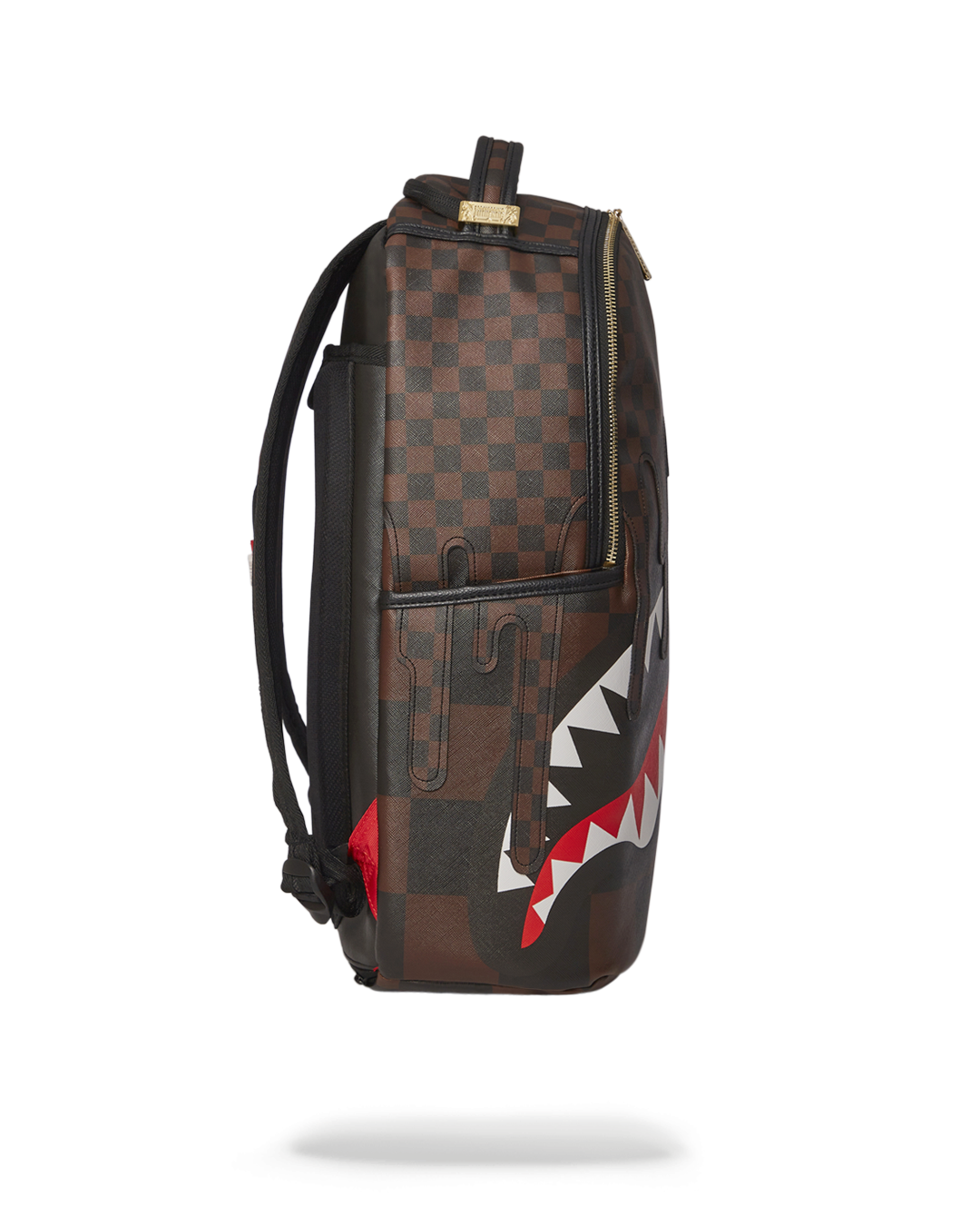 Sprayground Sharks In Paris Sleek 15 Inch Backpack Brown 