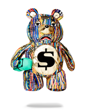 SPRAYGROUND® BACKPACK THE GOLDEN AGE MONEYBEAR TEDDYBEAR BACKPACK