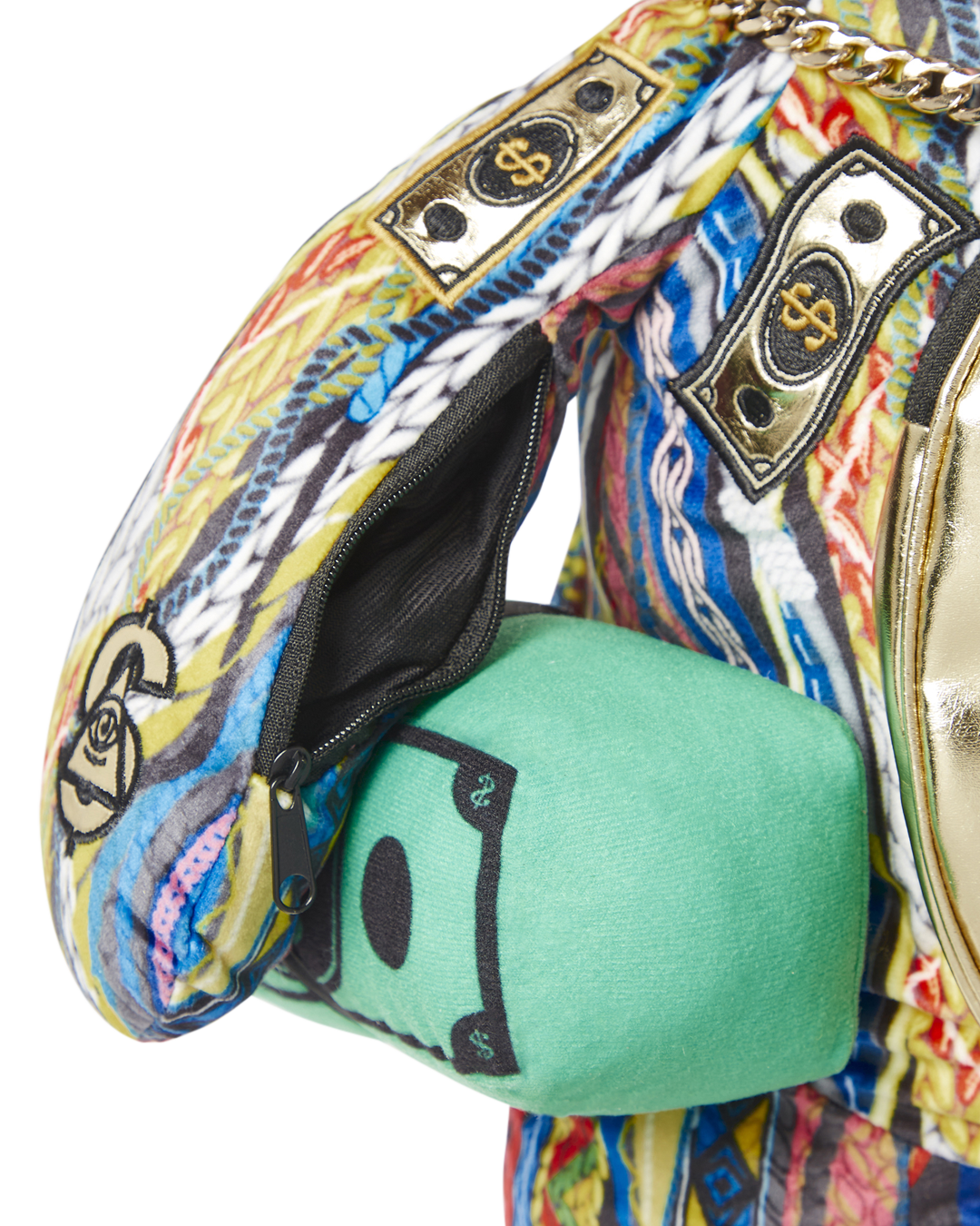 SPRAYGROUND® BACKPACK THE GOLDEN AGE MONEYBEAR TEDDYBEAR BACKPACK