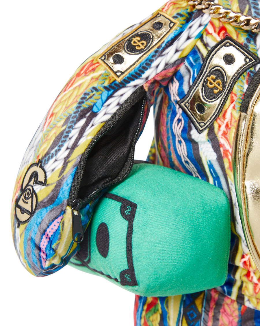 SPRAYGROUND® BACKPACK THE GOLDEN AGE MONEYBEAR TEDDYBEAR BACKPACK
