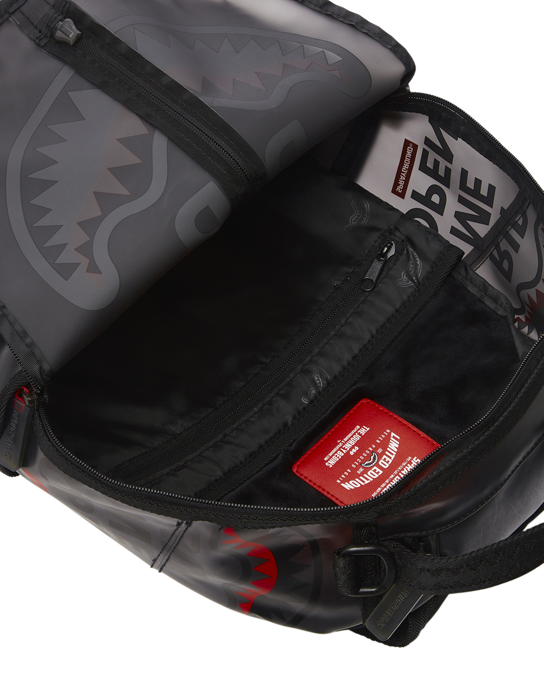 Sprayground Paper Rip RIP ME OPEN BACKPACK (FROSTED TRANSPARENT) – SPRAYGROUND®