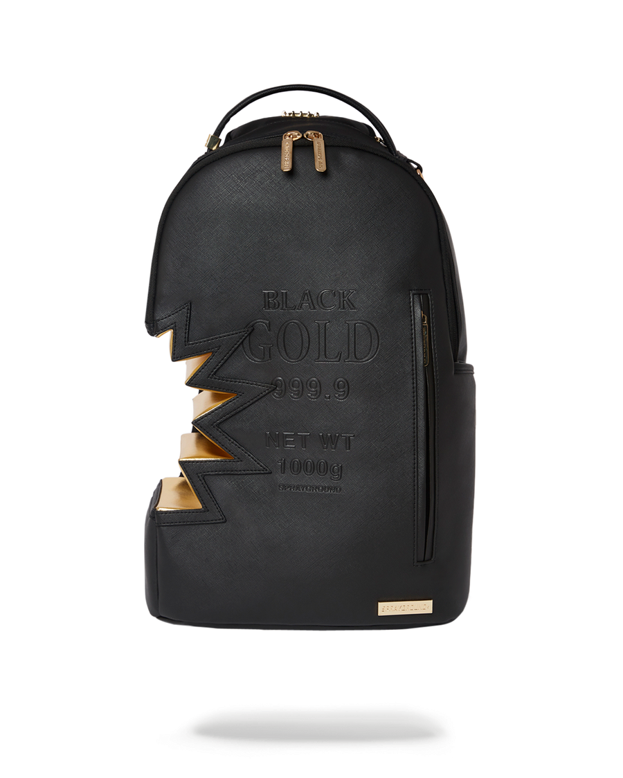 SPRAYGROUND® BACKPACK A.i.3 SHARK BITE BLACK GOLD BACKPACK (DLXV)