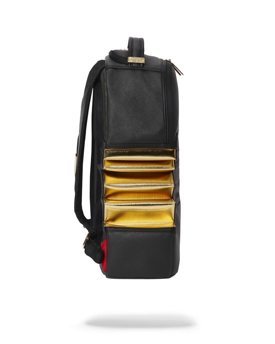 SPRAYGROUND® BACKPACK A.i.3 SHARK BITE BLACK GOLD BACKPACK (DLXV)