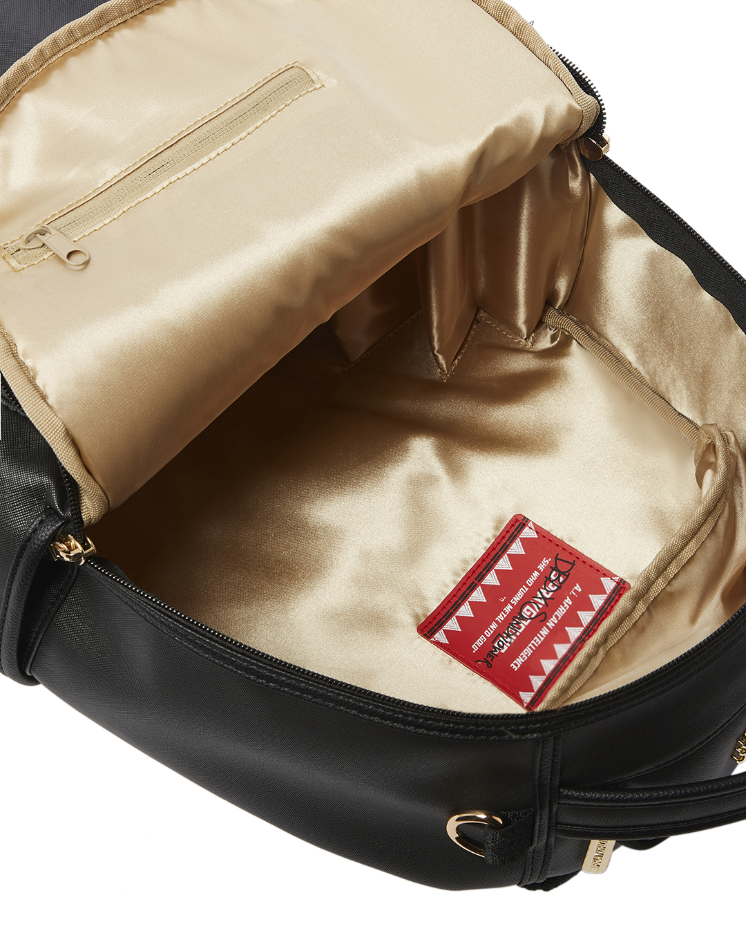 Sprayground - Gold Sharks In Paris Backpack – Octane