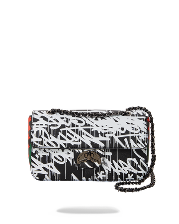 SPRAYGROUND® HANDBAG NIGHT NIGHT SHARKCHAIN HANDBAG