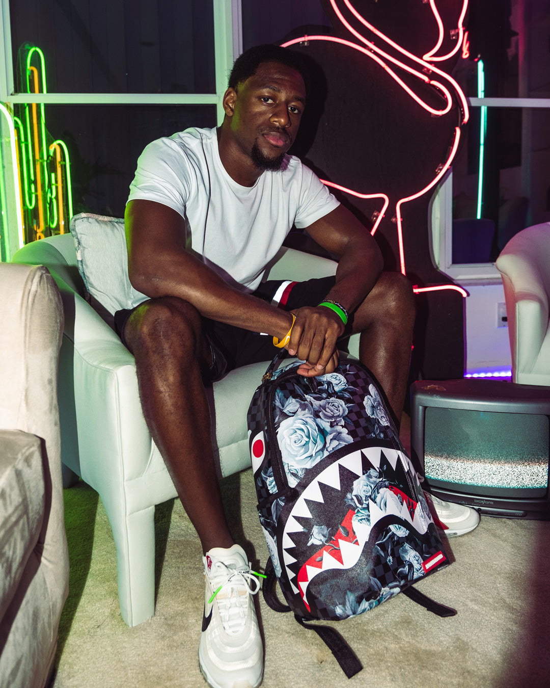 SPRAYGROUND® BACKPACK SHARKS IN PARIS NIGHTFALL BACKPACK (DLXV)