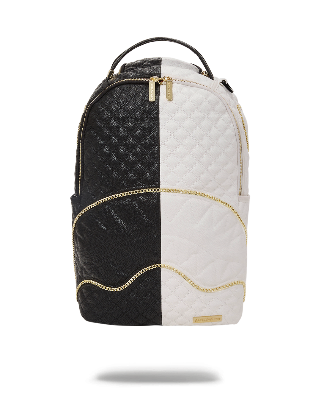 SPRAYGROUND® BACKPACK LEVELED UP SPLIT QUILT SHARK BACKPACK (DLXV)