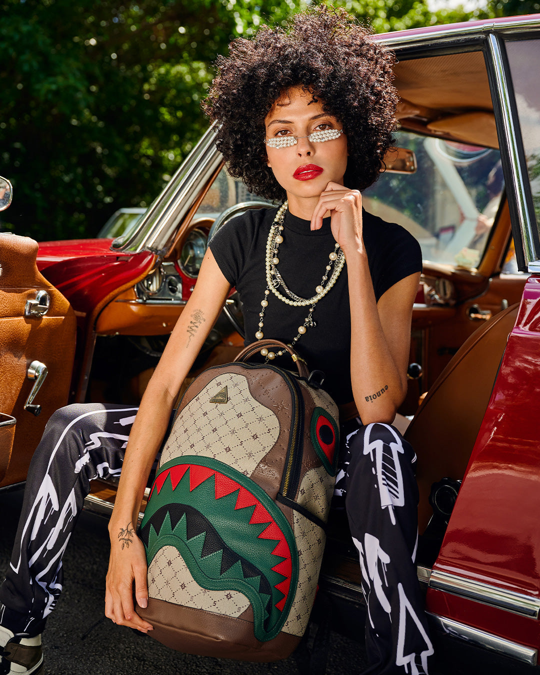 Sprayground gucci deals