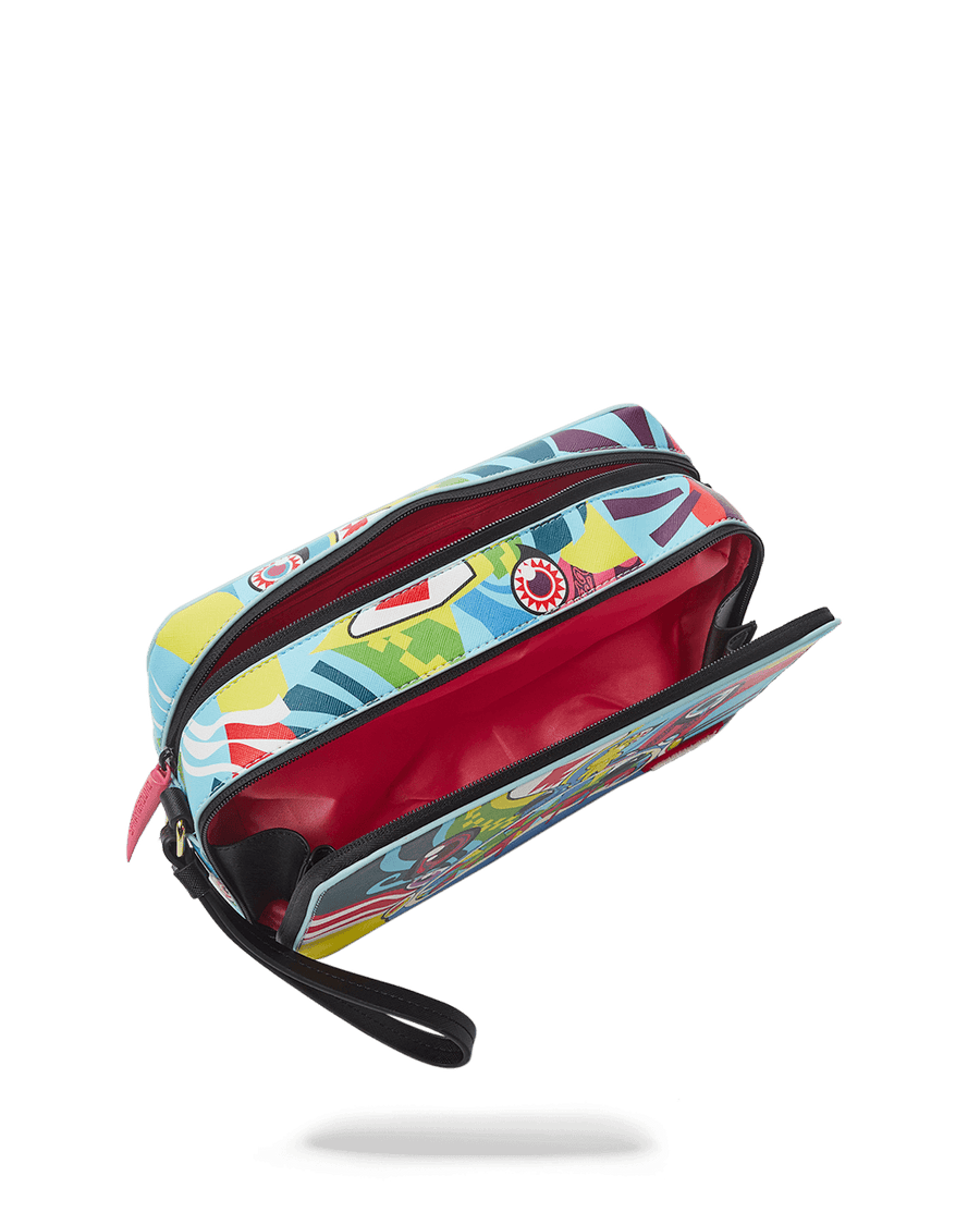 SPRAYGROUND® TOILETRY MIND TRIP TOILETRY BAG