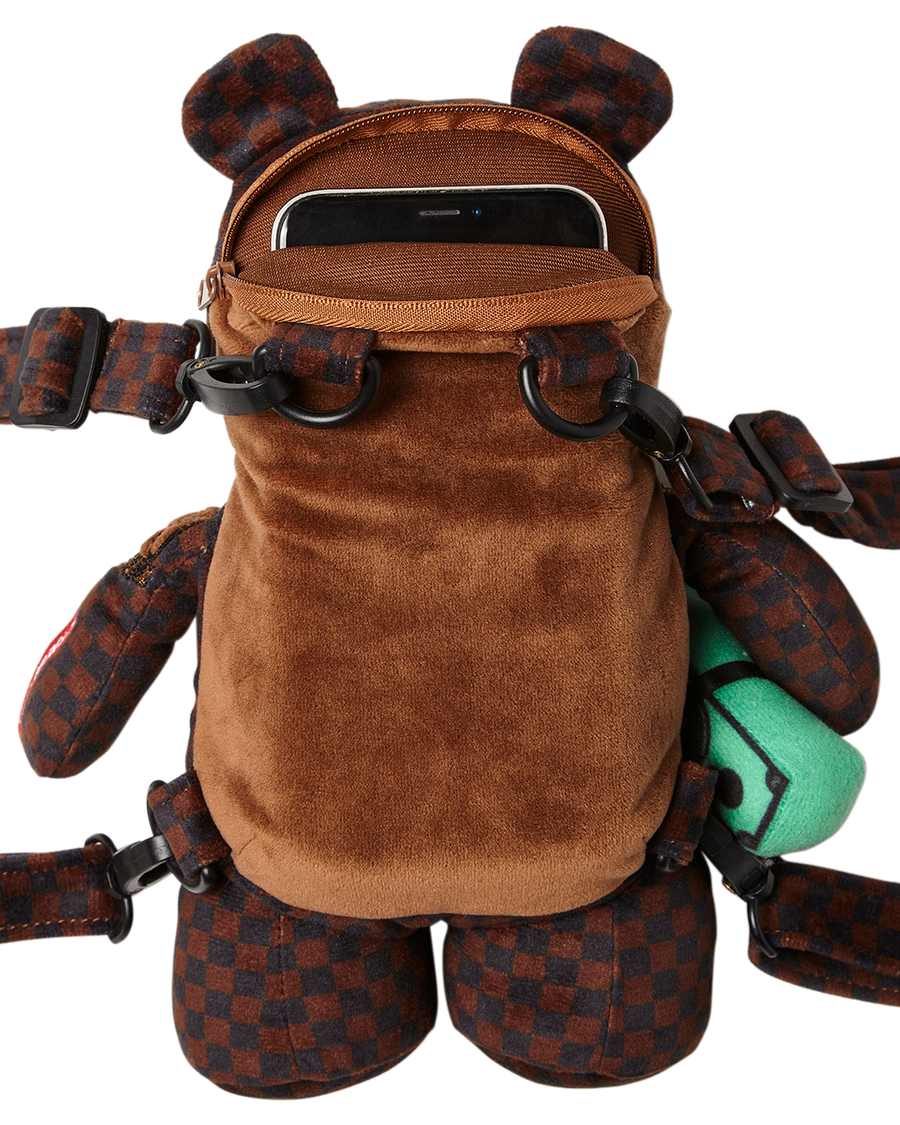 SPRAYGROUND® BACKPACK BEAR CUB BACKPACK - SHARKS IN PARIS