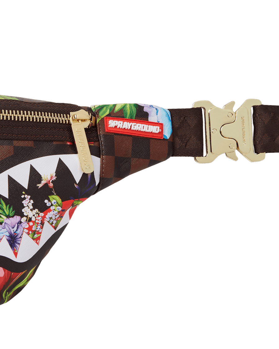SPRAYGROUND® CROSSBODY GARDEN OF SHARKS SAVVY CROSSBODY