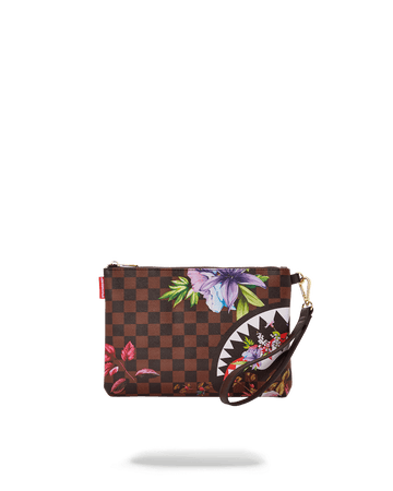 SPRAYGROUND® POUCHETTE GARDEN OF SHARKS CROSSOVER CLUTCH