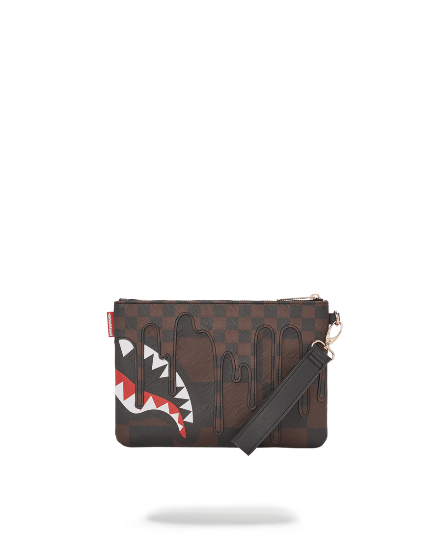 SPRAYGROUND® POUCHETTE XTC SHARKS IN PARIS CROSSOVER CLUTCH