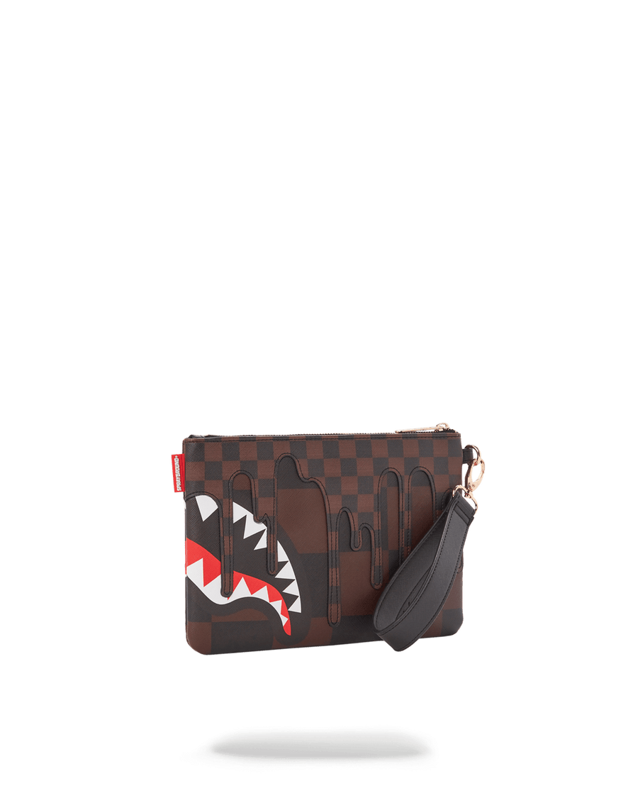 SPRAYGROUND® POUCHETTE XTC SHARKS IN PARIS CROSSOVER CLUTCH