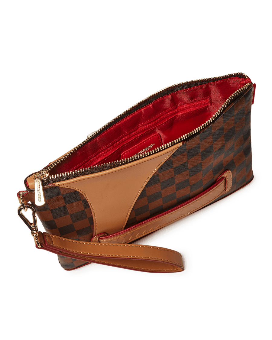 SPRAYGROUND® POUCHETTE HENNY AIR TO THE THRONE CROSSOVER CLUTCH