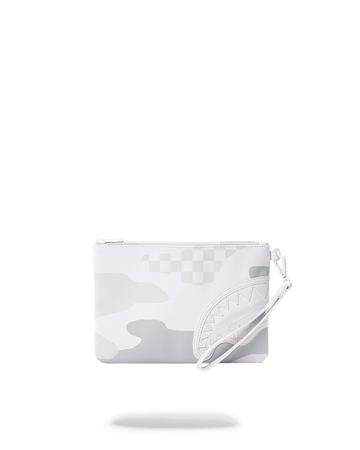 SPRAYGROUND® POUCHETTE 3AM LE BLANC CROSSOVER CLUTCH