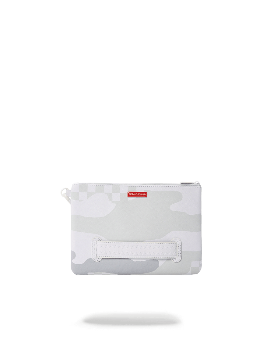 SPRAYGROUND® POUCHETTE 3AM LE BLANC CROSSOVER CLUTCH