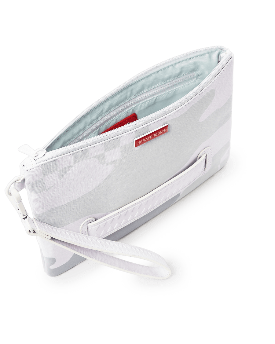 SPRAYGROUND® POUCHETTE 3AM LE BLANC CROSSOVER CLUTCH