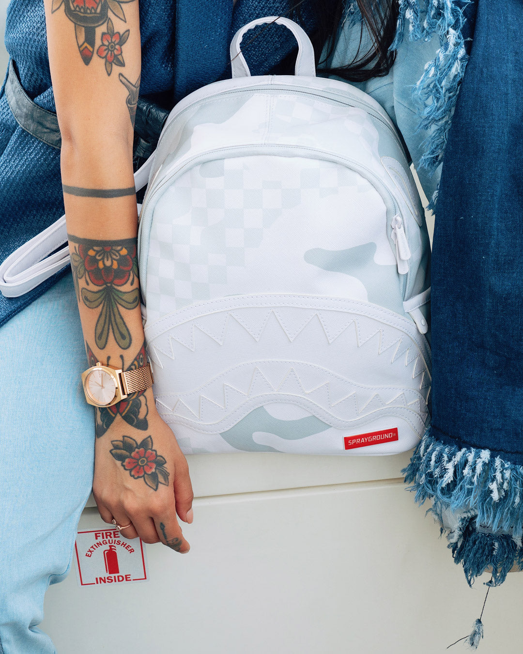 SPRAYGROUND® BACKPACK 3AM LE BLANC SAVAGE BACKPACK