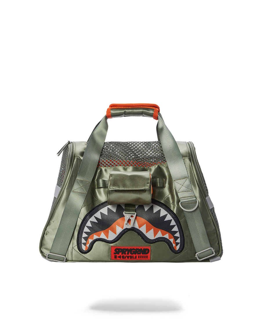 SPRAYGROUND® PET CARRIER SPECIAL OPS ALPHA SHARK PET CARRIER