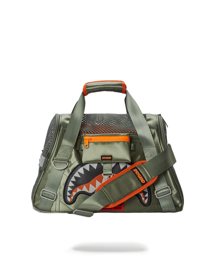 SPRAYGROUND® PET CARRIER SPECIAL OPS ALPHA SHARK PET CARRIER