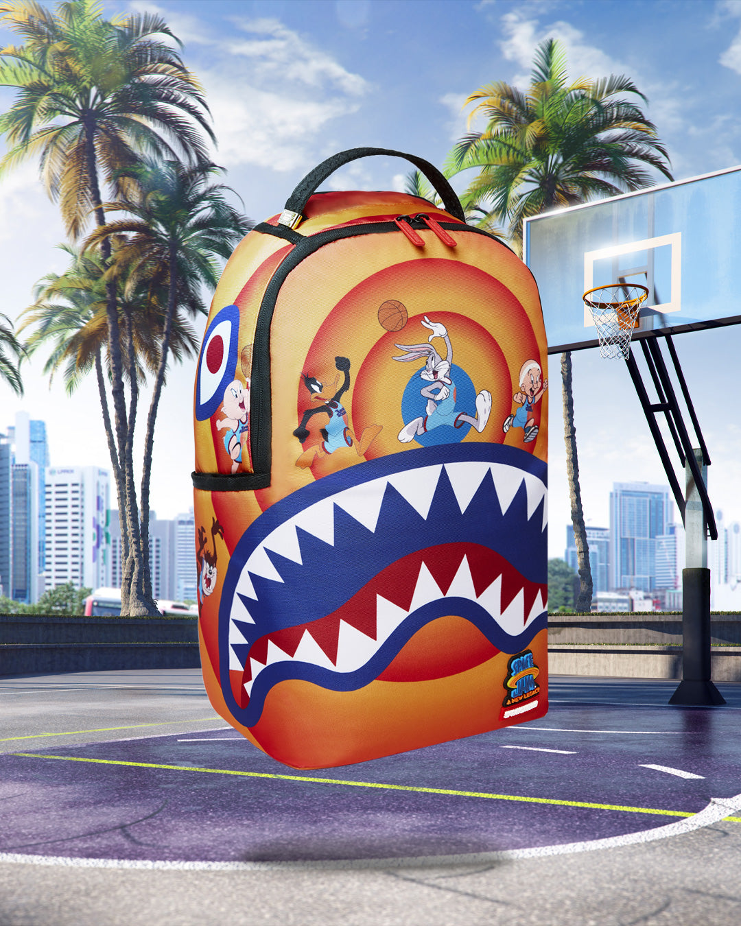 Shop Sprayground Space Jam A New Legacy Shark Runnin' Backpack