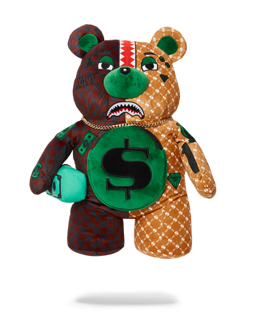 SPRAYGROUND® BACKPACK MONEY BEAR TEDDYBEAR BACKPACK PARIS VS FLORENCE