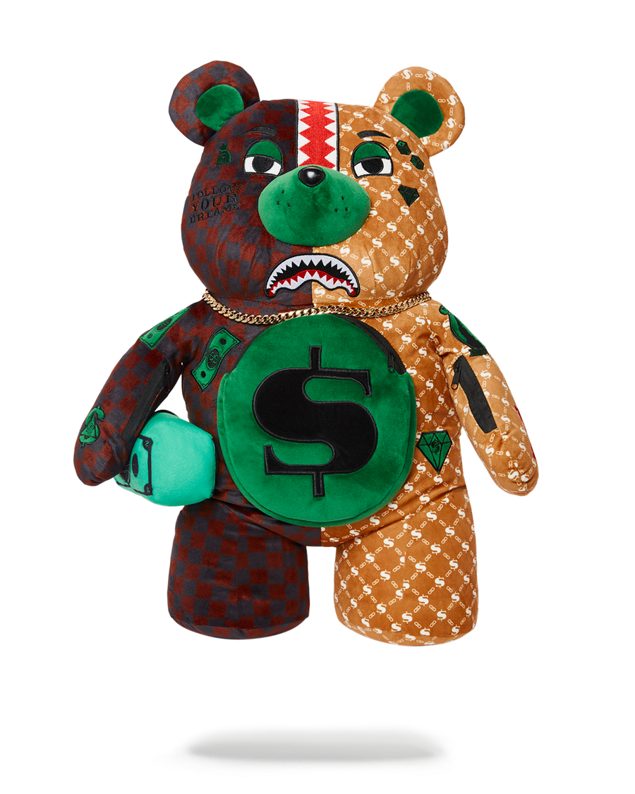 SPRAYGROUND® BACKPACK MONEY BEAR TEDDYBEAR BACKPACK PARIS VS FLORENCE